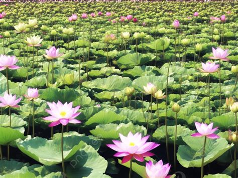 Background Mekar Yang Indah Bunga Teratai Alam Fotografi Latar Belakang