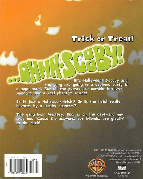 Scooby Doo And The Halloween Hotel Haunt Glow In The Dark Mystery Paperback Book