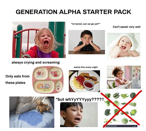 Generation Alpha Starter Pack R Starterpacks