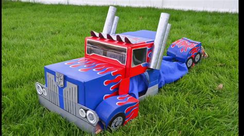 Diy Transformer Costume Template Optimus Prime