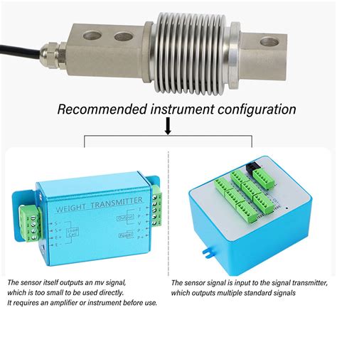 300kg Load Cell Weight Sensor 5 15V Bellow Load Cell Sensor Stainless