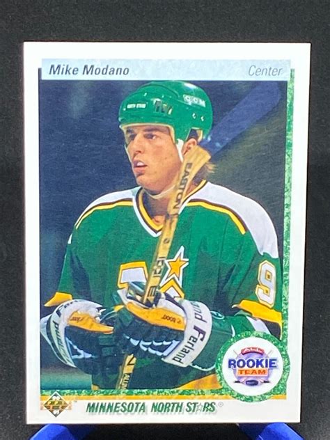 1990 91 Upper Deck Mike Modano Rookie Card RC 346 All Rookie Team EBay