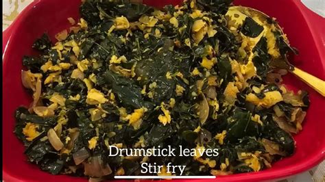 Murunga Keera Thoran Drumstick Leaves Stir Fry Moringa Style N