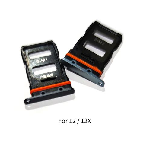 Xiaomi 12 Lite Sim Card Tray Sim Card Tray Slot Holder Xiaomi 12x Tray Repair Parts Sim