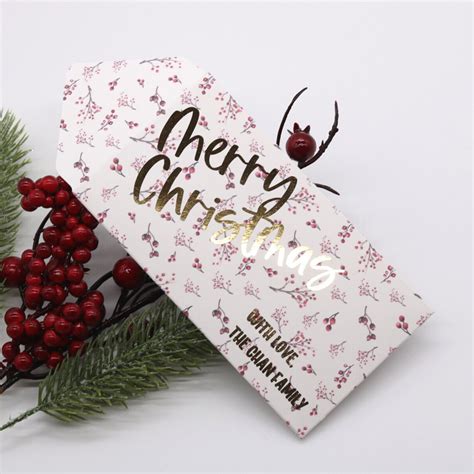 Custom Christmas Money Gift Envelopes Personalized Holiday - Etsy