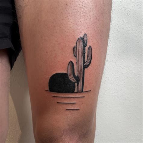 Top 69 Minimalist Cactus Tattoo Super Hot In Coedo Vn