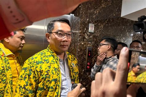 Gerindra Umumkan Cawagub Untuk Ridwan Kamil Di Pilkada Dki Jakarta