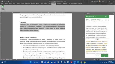 How To Use Quillbot In Ms Word For Paraphrasing Youtube