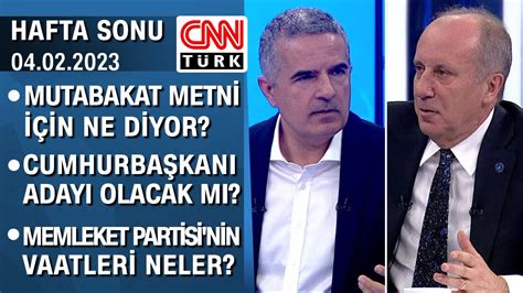 Memleket Partisi Genel Başkanı Muharrem İnce seçim sürecini yorumladı