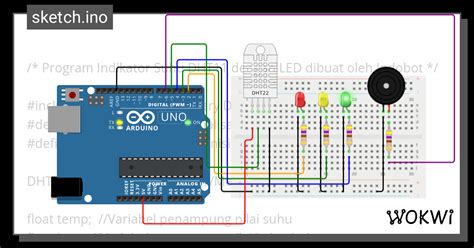 Topik 3 Praktikum 3 Led Dhtt Dan Buzzer Copy Wokwi ESP32 STM32