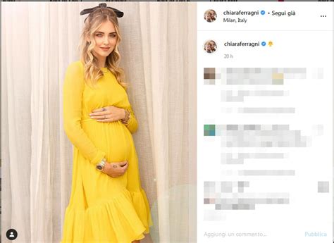 Chiara Ferragni Incinta Il Pancino Cresce Spero Sia Femmina