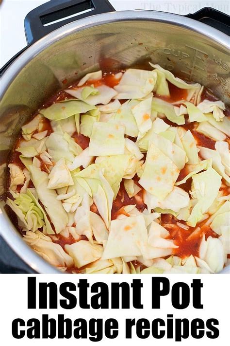 Instant Pot Pressure Cooker Cabbage Soup Ninja Foodi Cabbage Soup