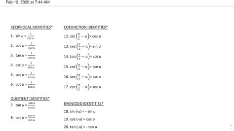 Simplifying Trig Expressions Using Identities