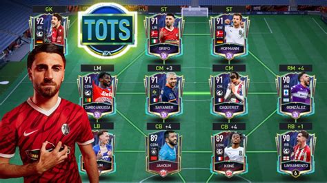 I Built Full Master TOTS Squad Builder FIFA Mobile 22 Squad Builder