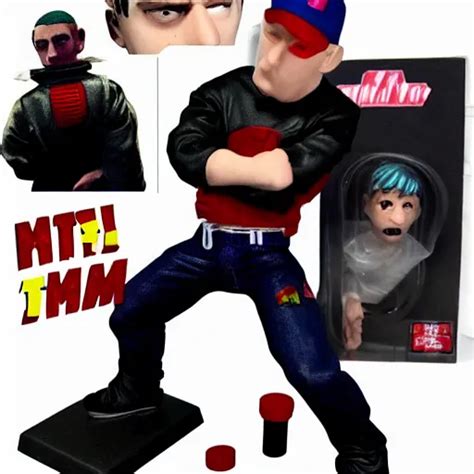 Eminem Cosplay Tracey Stop Motion Vinyl Action Stable Diffusion