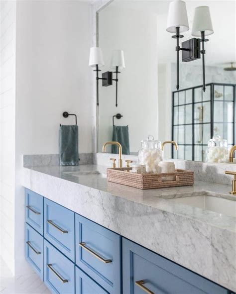 29 Blue Grey Bathroom Vanity Ideas For An Extra Charm