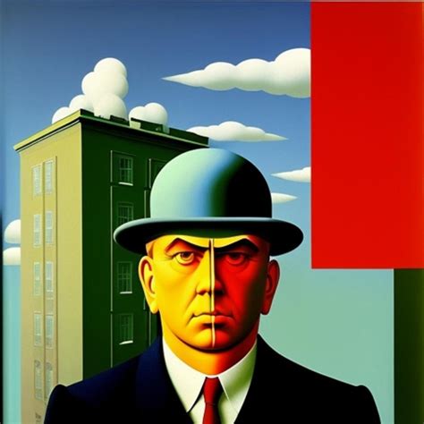 magritte paintings Создать мем Meme arsenal