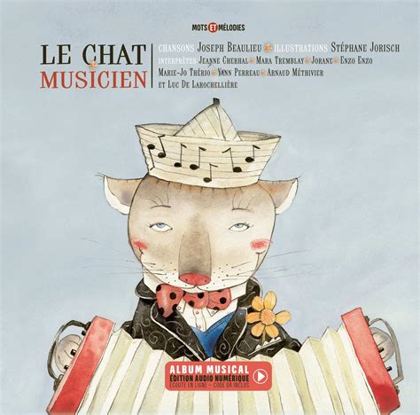 Le Chat Musicien Joseph Beaulieu Librairie Eyrolles