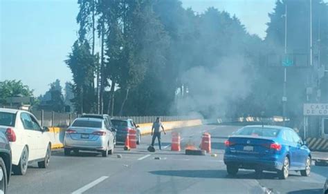 Bloquean Autopista México Cuernavaca Por Incendios El Pueblo