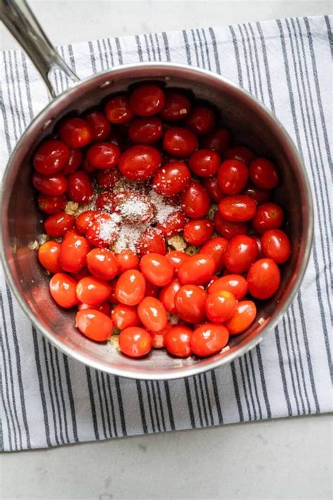 Pizza Sauce With Cherry Tomatoes Ladypeartree