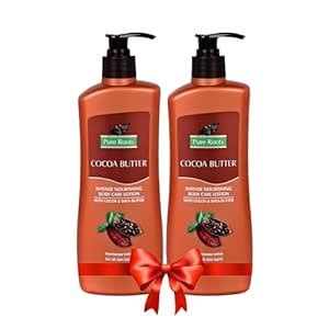 Buy Pure Roots Cocoa Butter Body Care Lotion Pack Of 2 300ml 2