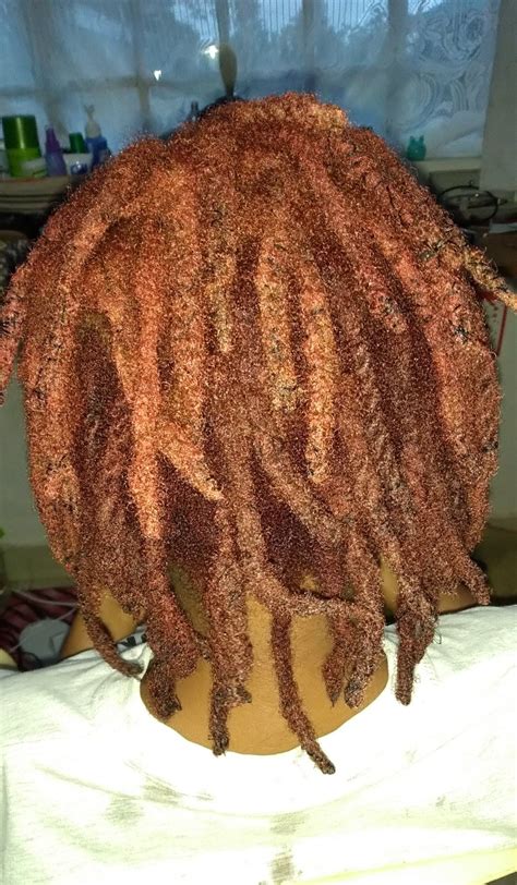 Red And Maroon Dreadlocks Maroon Dreadlocks Red