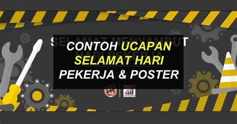 Selamat Hari Pekerja Koleksi Ucapan Hari Pekerja Poster