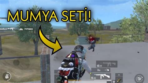 YENİ MUMYA SETİM ile DEVAM PUBG MOBİLE Lite YouTube