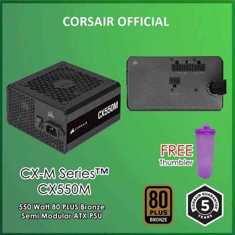 Jual Corsair Cx M Psu Atx Power Supply W Watt Cxm Cx M Cx