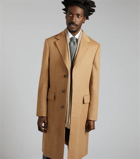 Mens Outerwear Luxury Mens Wool Overcoats And Raincoats Huntsman