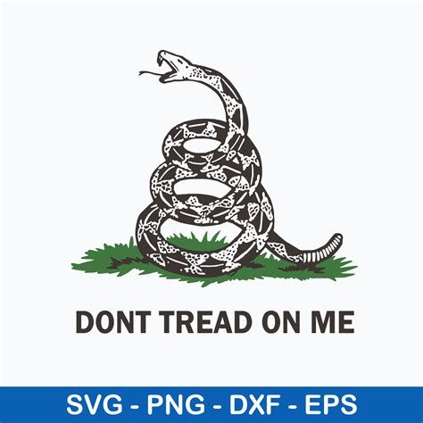 Gadsden Don T Tread On Me Svg Gadsden Svg Png Dxf Eps Fil Inspire