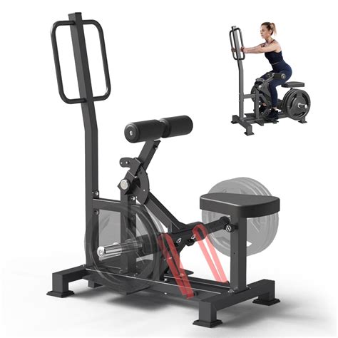 Standing Hip Thrust Machine 660LBS Plate Loaded Vertical Hip Thrust