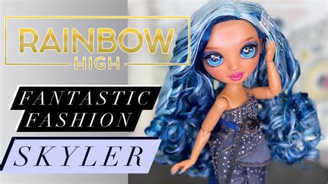 Rainbow High Fantastic Fashion Skyler Unboxing And Review Youtube