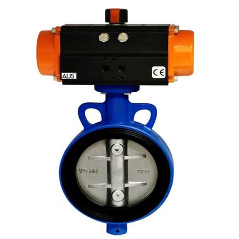 Cast Iron Pneumatic Actuator Operated Butterfly Valve At Best Price In