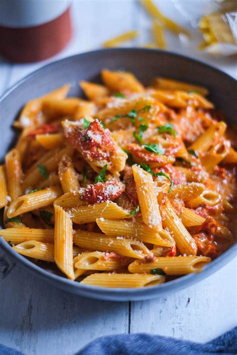 Roast Tomato And Nduja Pasta With Mascarpone Cheese HN Magazine