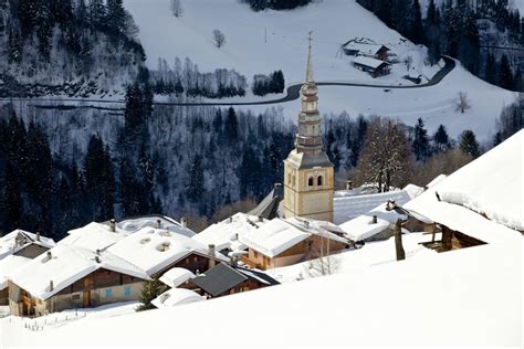 Village Of Hauteluce Auberge Mont Blanc Lodge Savoie