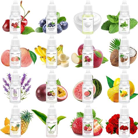 Amazon Food Flavoring Oil 16 Pack 10ml Larger Size Lip Gloss