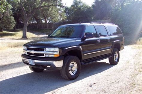 Sell used 2003 chevy suburban 2500 4x4 LBZ duramax diesel conversion in Atascadero, California ...