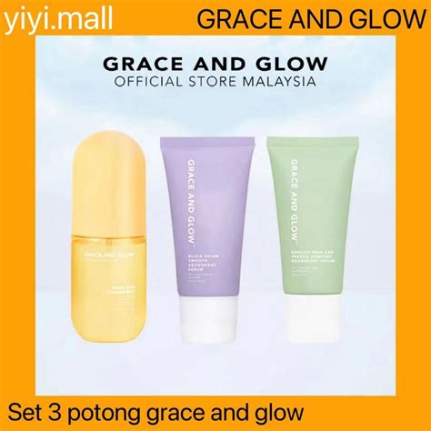 Jual Grace And Glow Black Opium Smooth Deodorant English Pear And