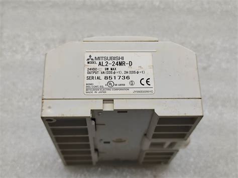 MITSUBISHI AL2 24MR D ALPHA 2 LOGIC MODULE 24V DC