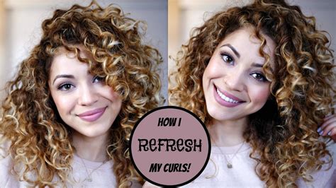 How I Refresh My Curls Day 3 4 Hair YouTube