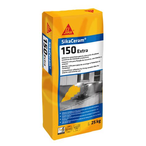 Adhesivo Cementoso Sika Ceram 150 Extra Blanco 25Kg