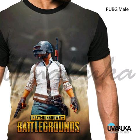 Jual Kaos 3d Fullprint Umakuka Player Unknows Battle Grounds PUBG