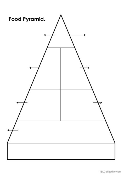 Food Pyramid English Esl Worksheets Pdf And Doc