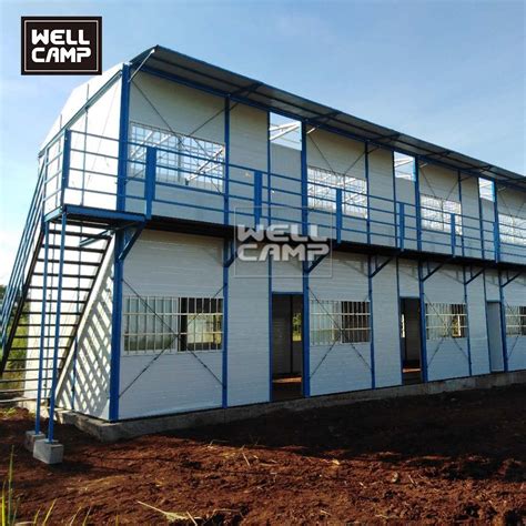 Structure Sandwich Panel Temporary Dormitory Steel Structure Building K