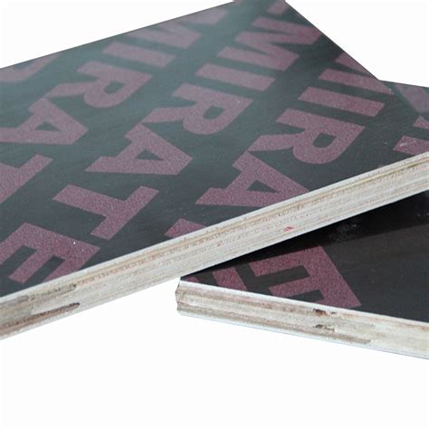 Mm Finger Joint Black Film Faced Formwork Plywood Sheet China Film