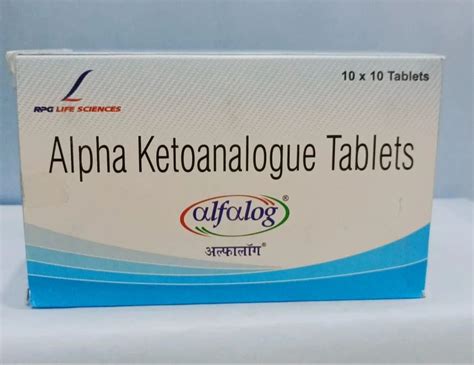 Alfalog Alpha Ketoanalogue Tablets Mg At Rs Stripe In Surat