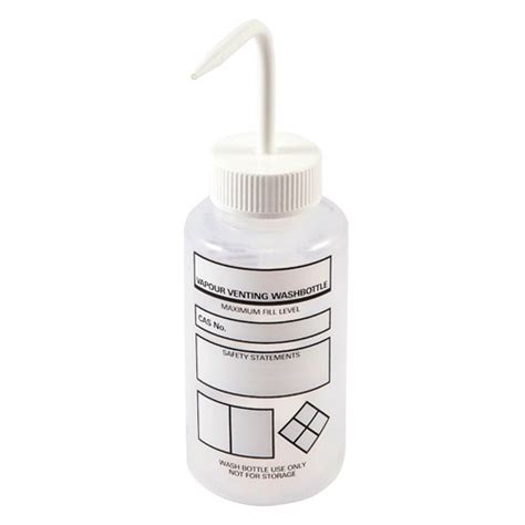 Dynalon Labware 506475 0002 500ml Custom Venting Wash Bottle Volume