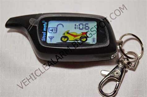 Vehicle Alarm Steelmate S Two Way Motorcycle Alarm Lcd