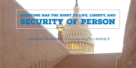 On Life Liberty And Security Of Person By Una Nca Human Rights